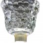 2 Votives Peg Candle Cup Bubble Tea P7414 Partylite Farm House Chic Crystal RARE