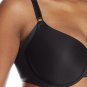 Olga RICH BLACK No Side Effects Underwire Contour Bra US 44C NEW Side Smoothing