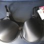 Olga RICH BLACK No Side Effects Underwire Contour Bra US 44C NEW Side Smoothing