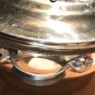 Vtg Pyrex Serving Dish & Carrier Lid Never Used Moms Bridal Gift 50s Mid Century