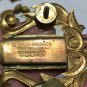 Vintage Emblems Buttons Band Hat Uniform 60+ Year Old High School MCM Brass 13pc