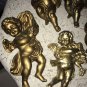 Vintage MCM Cherub Wall Decor Homco Gold Romantic Chic Holiday Decor Victorian 6