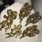 Vintage MCM Cherub Wall Decor Homco Gold Romantic Chic Holiday Decor Victorian 6