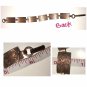 Fred Harvey Era Copper Knifewing Kachina Link Bracelet Bell Trading Vintage 50s