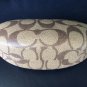 REAL COACH SUNGLASSES EYEGLASS CASE BROWN TAN Designer Retro Smoke Free Clean
