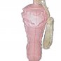 Vintage Boot Pomander AVON 70s Victorian Closet Vanity Pink w Tassel Romantic