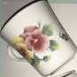 4 Corelle Summer Blush Pansy Corning Coffee Mugs Cups Cottage Chic RV Light Weig