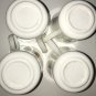 4 Corelle Summer Blush Pansy Corning Coffee Mugs Cups Cottage Chic RV Light Weig