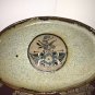 Set 2 Pc Hand Made Netzi Tonala Stoneware Pottery Tray & Bowl Mexico Chips Salsa