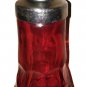 Vintage Viking Georgian Ruby Red Shaker 6920 MCM 1977 - 78 Retro Early American