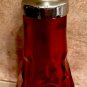 Vintage Viking Georgian Ruby Red Shaker 6920 MCM 1977 - 78 Retro Early American
