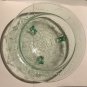 Uranium Glo Bowl Depression US Glass Green Rose Thorn Donna Rim Vintag Very RARE