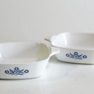 Corning Ware Cornflower Blue Baking Dish Petite Pan P 41 Before Microwave RARE