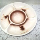 California Pottery Tray Party Snack S Western Cowboy Lane Van Nuys Mid Century