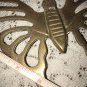 MCM Butterfly Decor Home Interior HOMCO Brass Metal Vintage Butterflies DIY 3pc