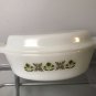 Anchor Hocking Fire King 1.5 Quart Casserole Dish #433 Meadow Green Oval Cooking