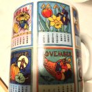 Vintage Mug 2000 Calendar 3rd Millennium Y2K Coffee Tea Beverage Westwood Large