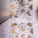 MCM Georges Briard Trays Gold Butterflies Cottagecore Romantic Regency Chic 2 pc