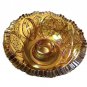 RARE LE Smith Candle Holder McKee Mold Vintage Amber Carnival Glass Glentec L@@K