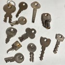 Vintage Random Keys Authentic Old Arts & Crafts 12 Different Styles Some 4 Locks