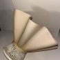 Vintage Ruffled Lampshade Plastic Lace Top Romantic Chic Vanity DIY Art UpCycle