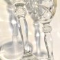 Retro Wedding Toast Glasses Elegant Vintage Crystal Design Flute Romantic 2 pcs