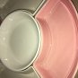 Vintage Party Tray Rotating Mid Century Pink 50s California Pottery Snack Veggie