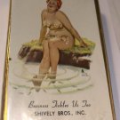 Vintage Hilda Pinup Girl Playing Cards Shively Bros Inc Advertising UnOpened New