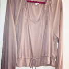 3x Top Blouse Shirt Lightweight Sweet Neckline Peasant Boho Chic Ophelia Roe