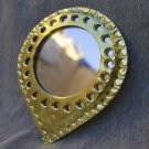 Small brass mirror moroccan handmade wall decor
