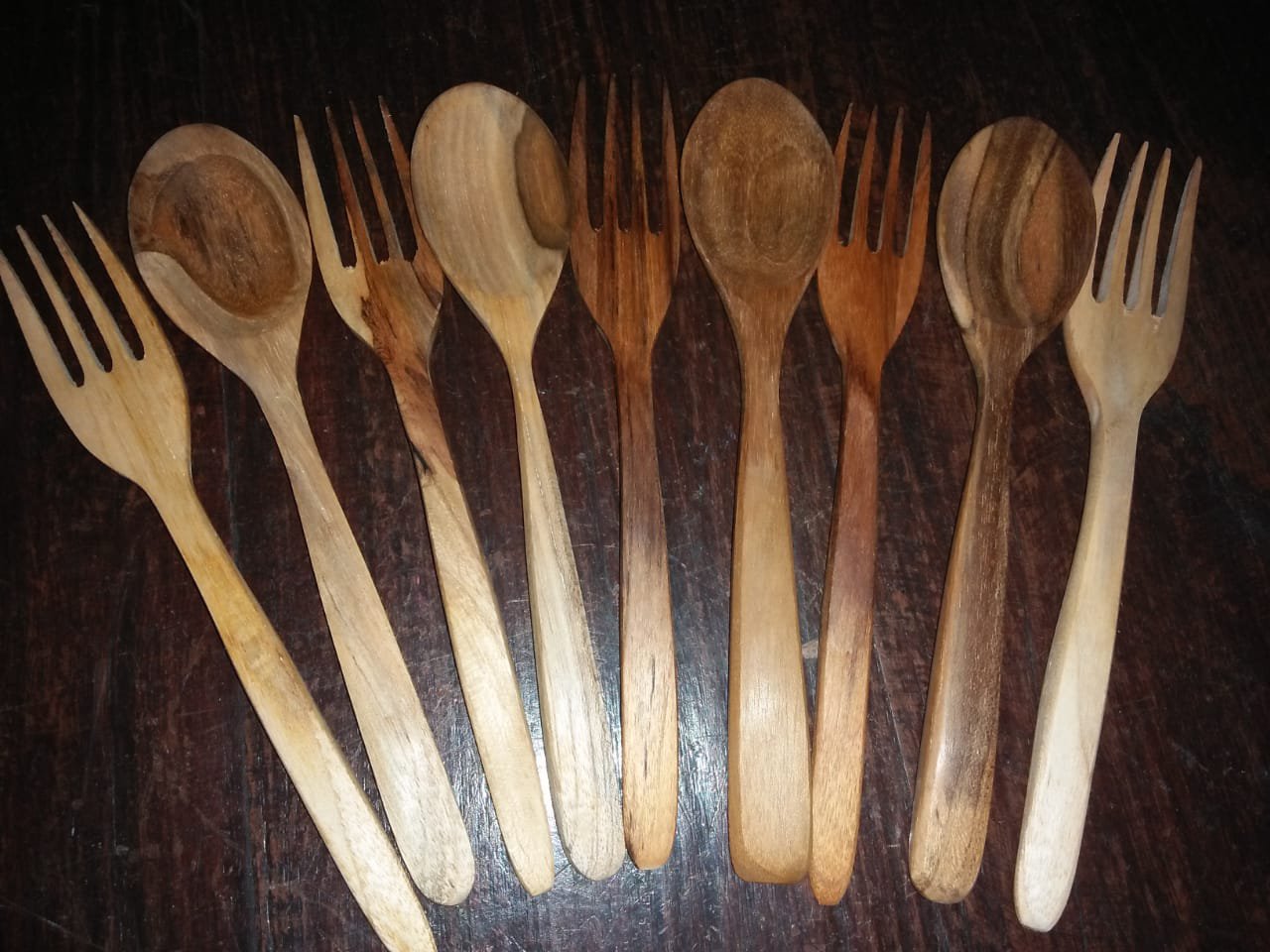 Wooden Spoon and Fork