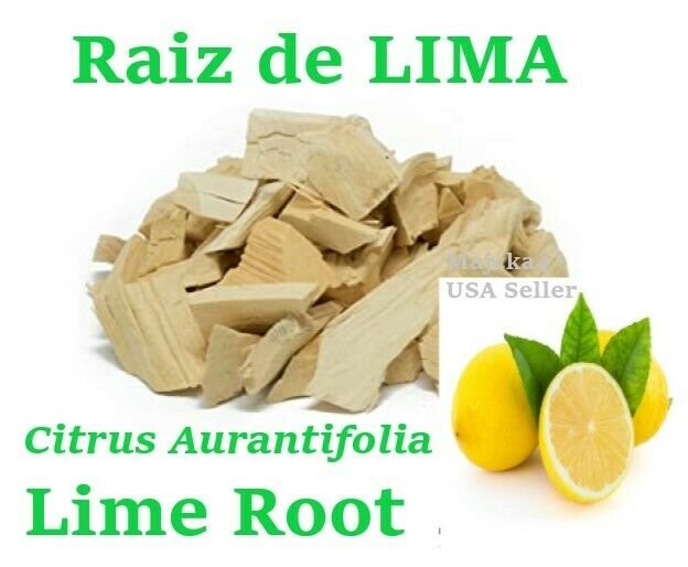 Raiz de Lima 4 oz Quema grasa hierbas Lime Root Citrus Aurantifolia 4 oz