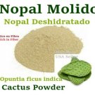 Nopal MOLIDO Deshidratado 4 oz FIBRA Hierbas Cactus Opuntia ficus indica Powder
