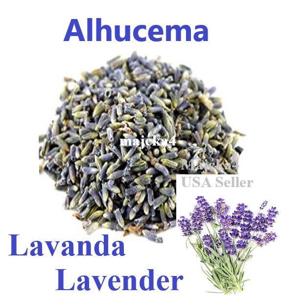 Lavanda Flor Alhucema &Acirc;&frac12; oz. Hierbas Mexicanas Lavender Flower herb tea