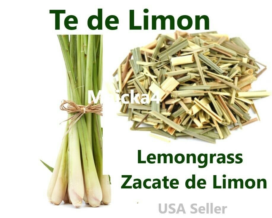 Te de limon Zacate de Limon 6 bolsas Hierbas te Lemongrass loose tea 6 bags