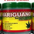 6 POMADAS Gel Mariguanol Marihuanol Reforsada Con Eucalipto GRANDE 250 gramos