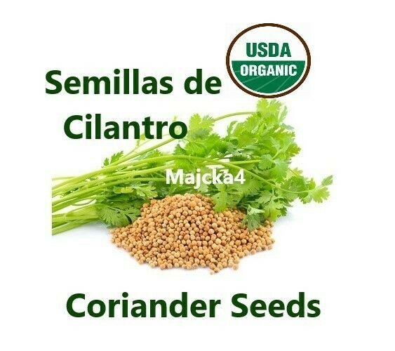 Semillas de Cilantro Organic Coriander seeds 4 oz Herbal hierbas
