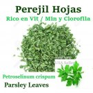 Perejil Hojas 4 oz Petroselinum crispum Hierbas Parsley Leaves 4 oz Herbal teas