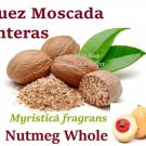Nuez Moscada Entera 1/2 oz 6 BOLSAS Hierbas NUTMEG whole Myristica fragrans 6BAG