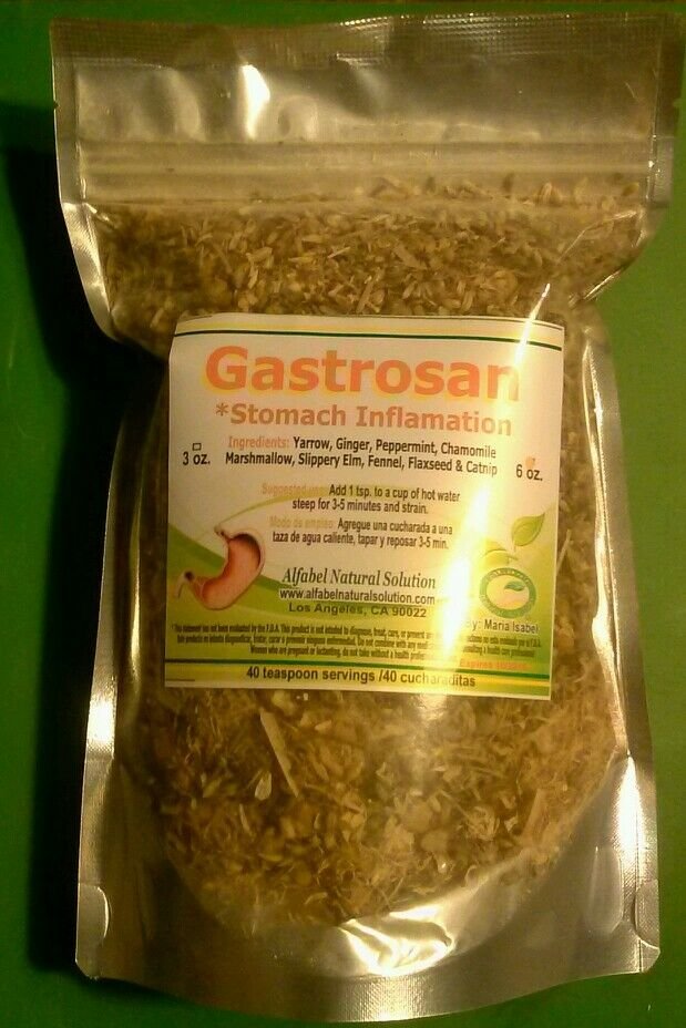 Gastrosan Herb combination for digestive  system hierbas mexicanas tea 6 oz
