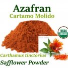 Azafran molido Organico Asafran 6 bags Safflower Organic herbs Not Safron