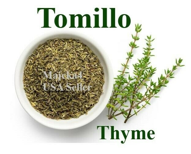 TOMILLO 4 oz 6 bolsas hierbas teas THYME 6 bags Herbal tea