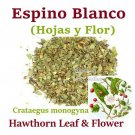 Espino blanco 16 oz Hierbas Hawthorn berry leaf and flowers 16 oz Herbs