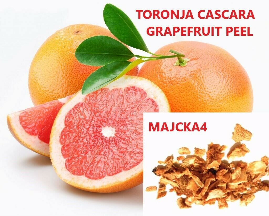 TORONJA Cascara te 1/2 oz Hierbas GRAPEFRUIT PEEL tea Vitamin C Antioxidantes