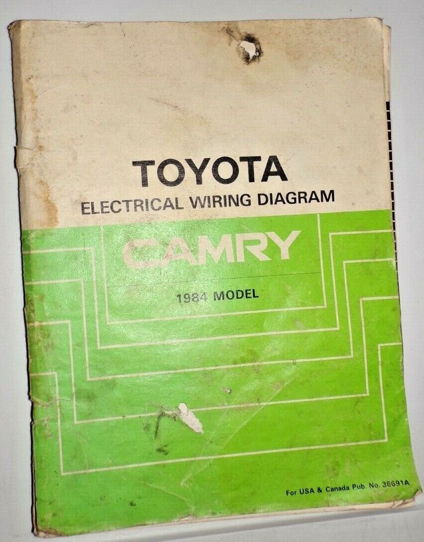 1984 Toyota Camry Electrical Wiring Diagram