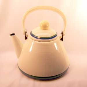 Enameled Tea Kettle