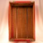 Vintage Red Coke Crate