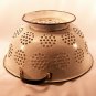 Vintage White Enamelware Colander