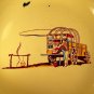 Vintage Enamelware Chuckwagon Plate