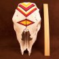 Handcrafted Painted Calf Skull